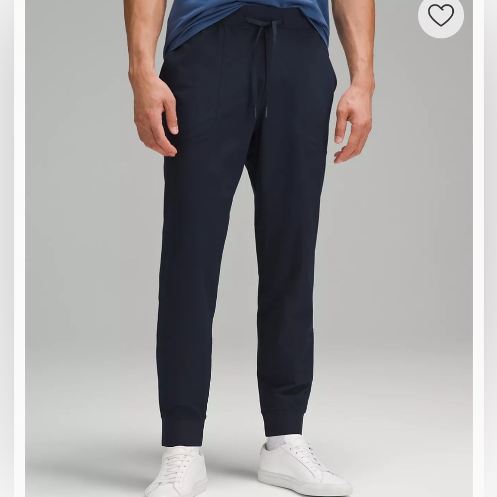 lululemon athletica navy blue joggers size M